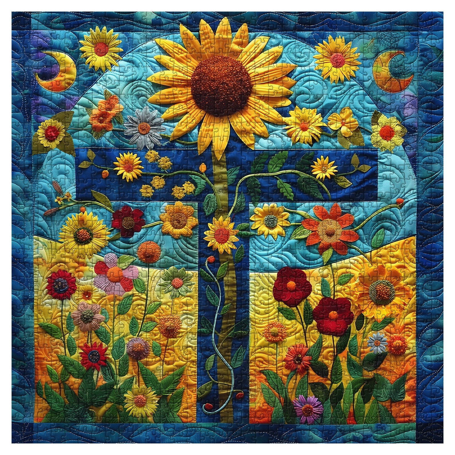 Sunflower Faith Jigsaw Puzzle 1000 Piece