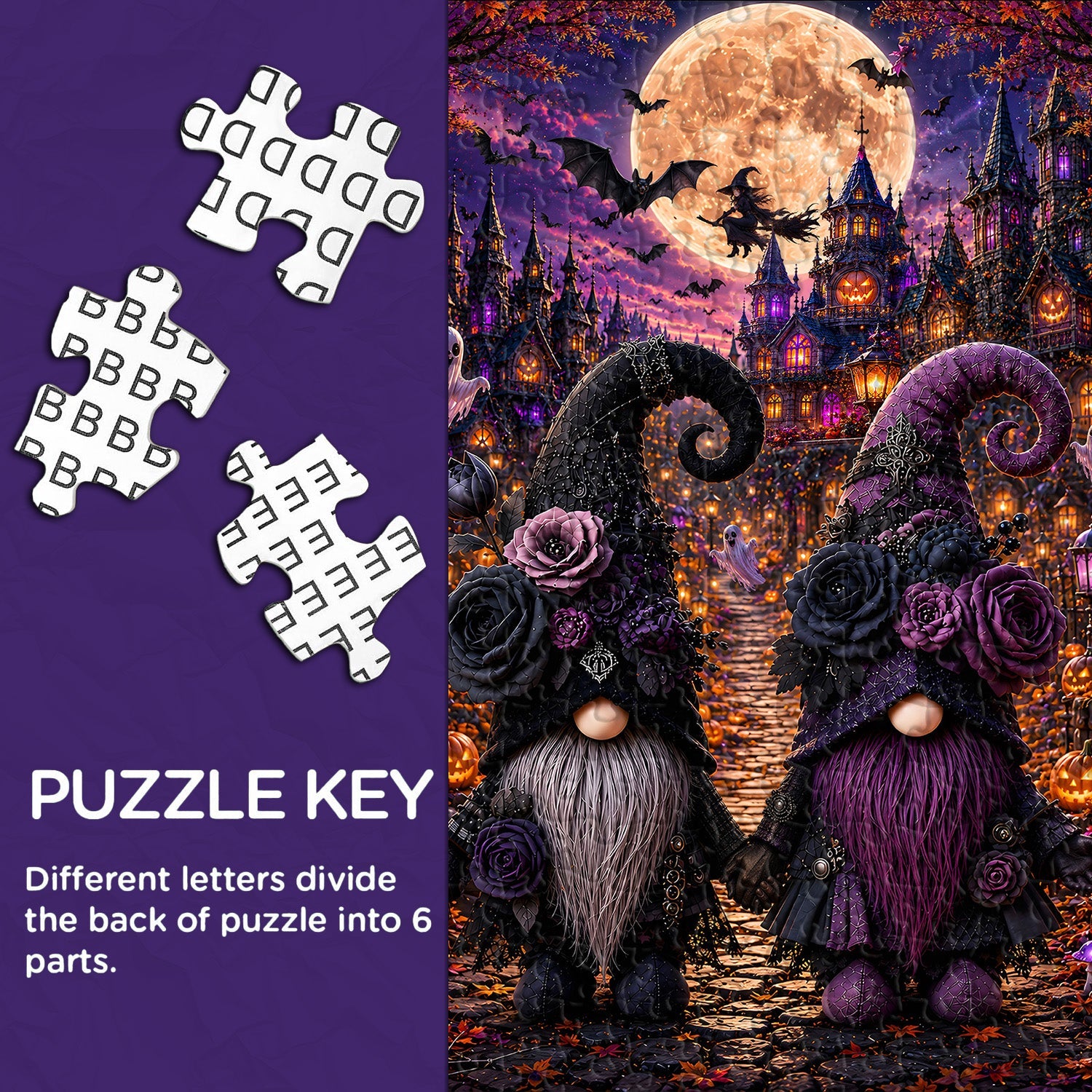 Witchy Gnomes Jigsaw Puzzle 1000 Pieces