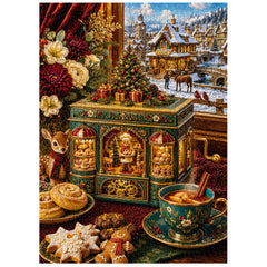 Christmas Music Box Jigsaw Puzzle 1000 Pieces
