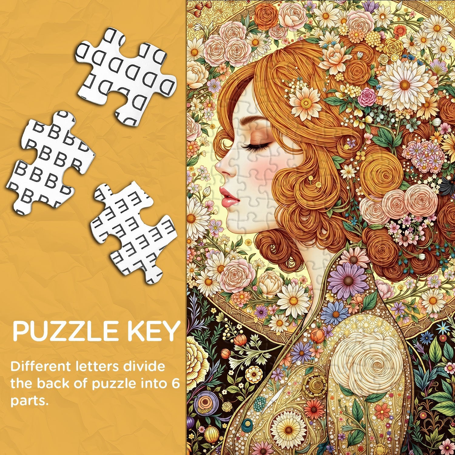 Countess of Blooms Jigsaw Puzzle 1000 Piece