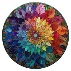 Mosaic Petals Jigsaw Puzzle 1000 Pieces