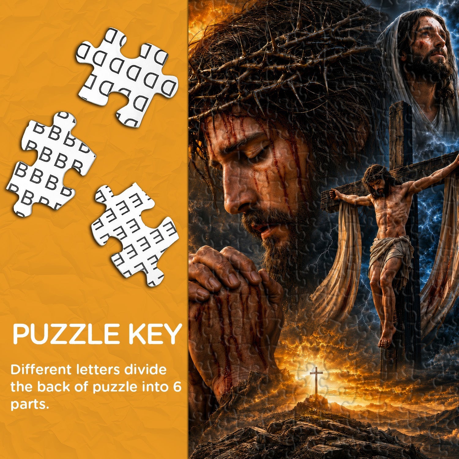 Bleeding Prayer Jigsaw Puzzle 1000 Pieces