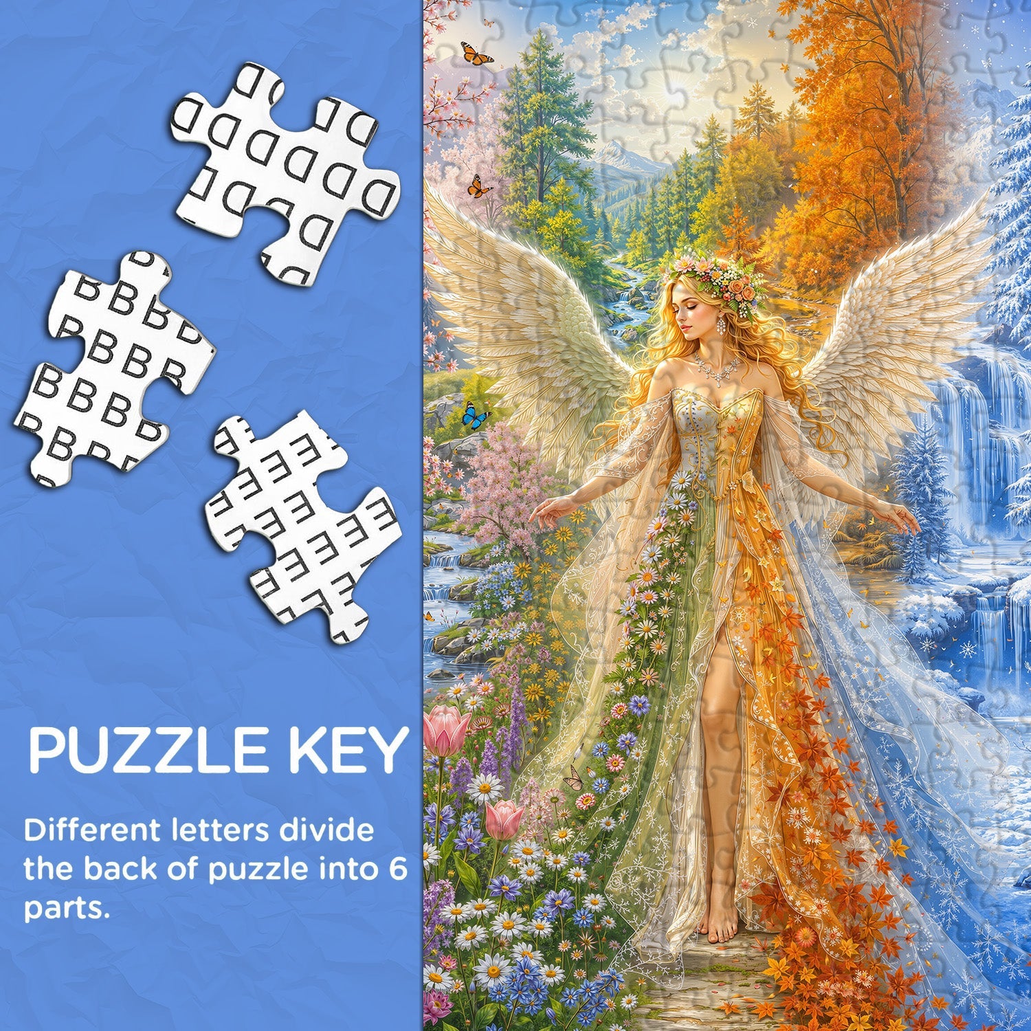 Season Wing Angel Jigsaw Puzzle 1000 Piece