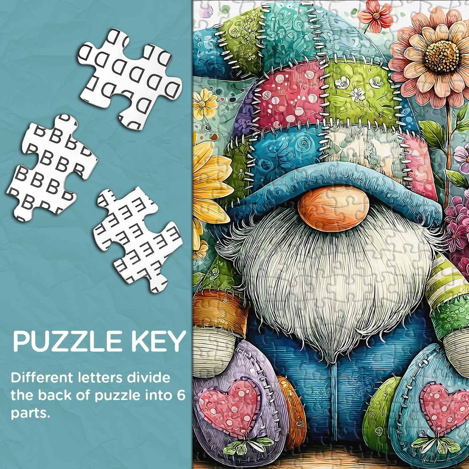 Puzzle Patch Gnome 1000 pièces