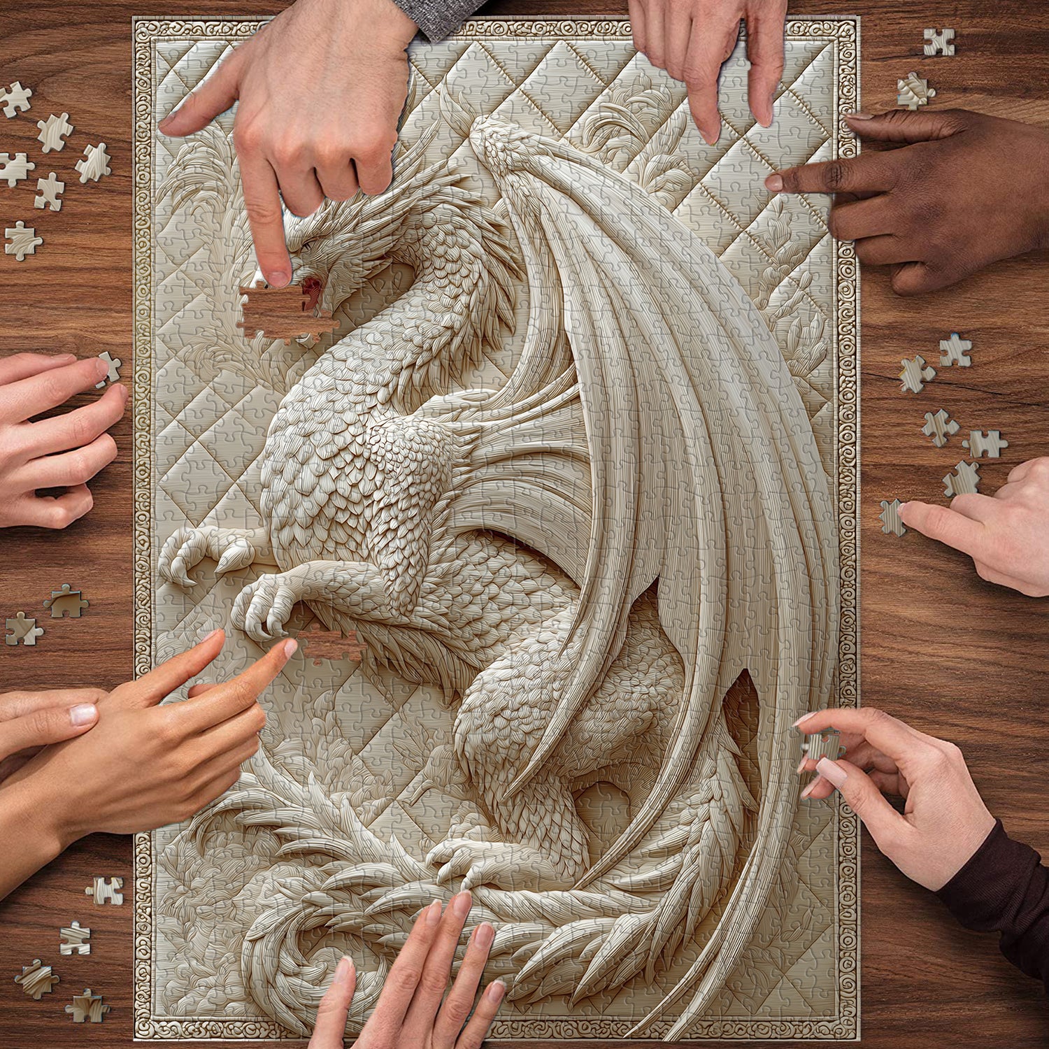 Dragon's Whisper Jigsaw Puzzle 1000 Pieces