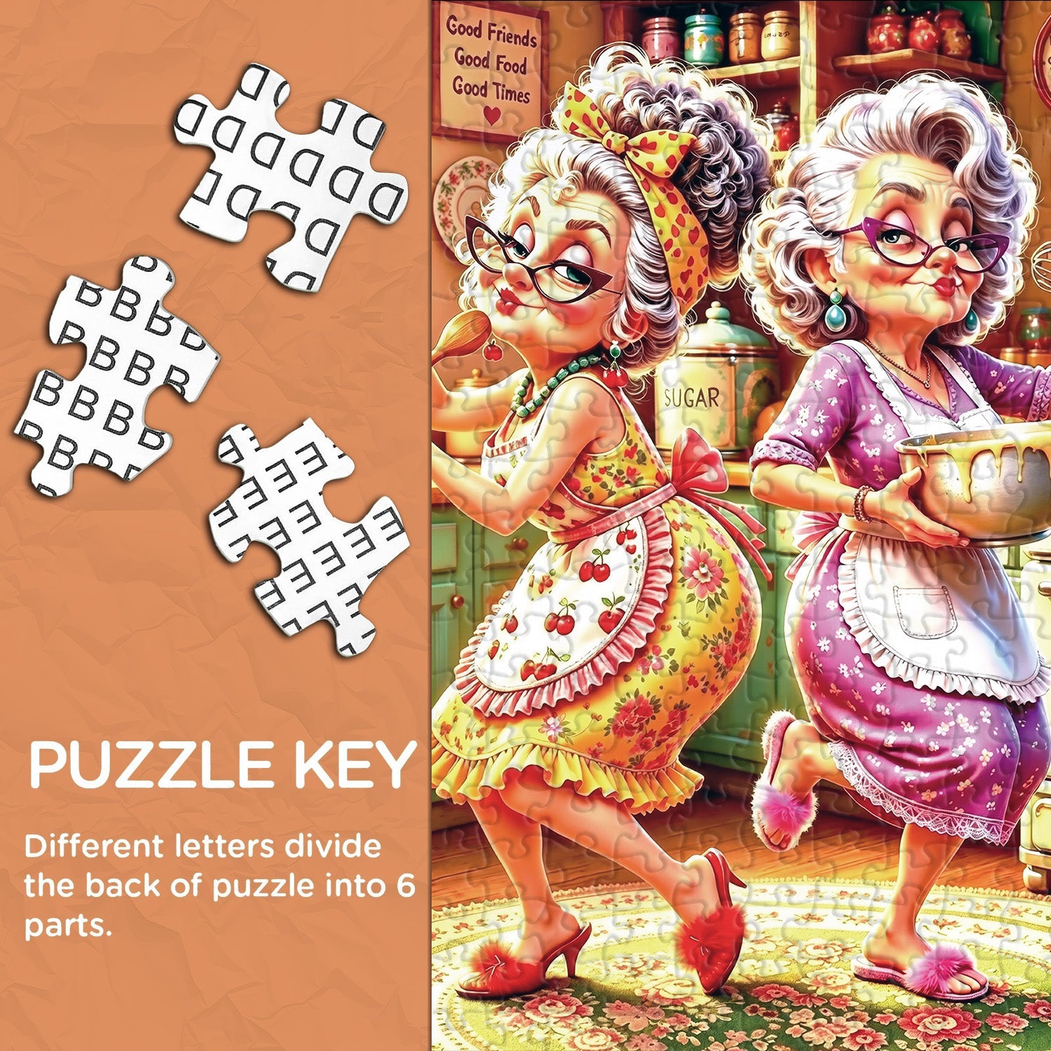 Baking Friends Jigsaw Puzzle 1000 Piece
