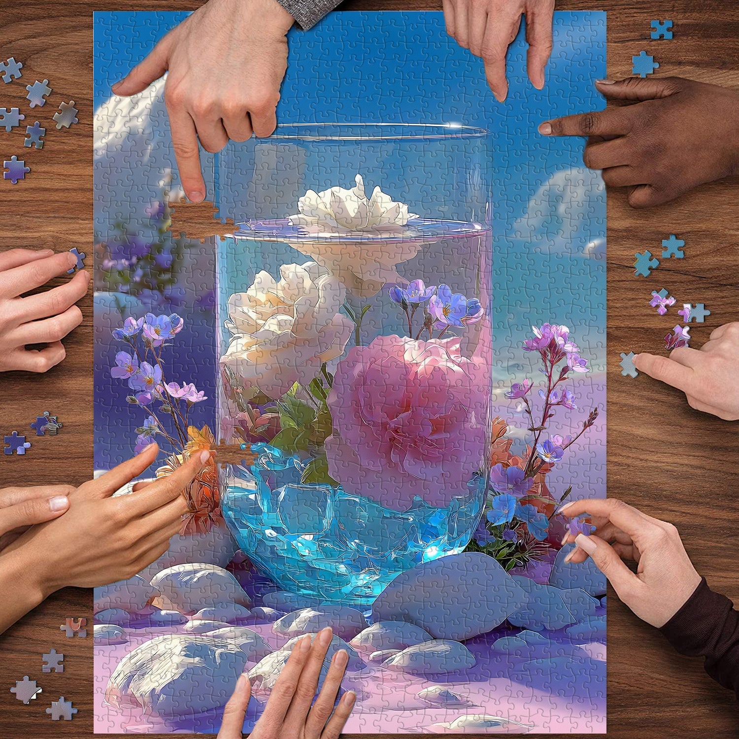 Flower Realm Jigsaw Puzzle 1000 Piece