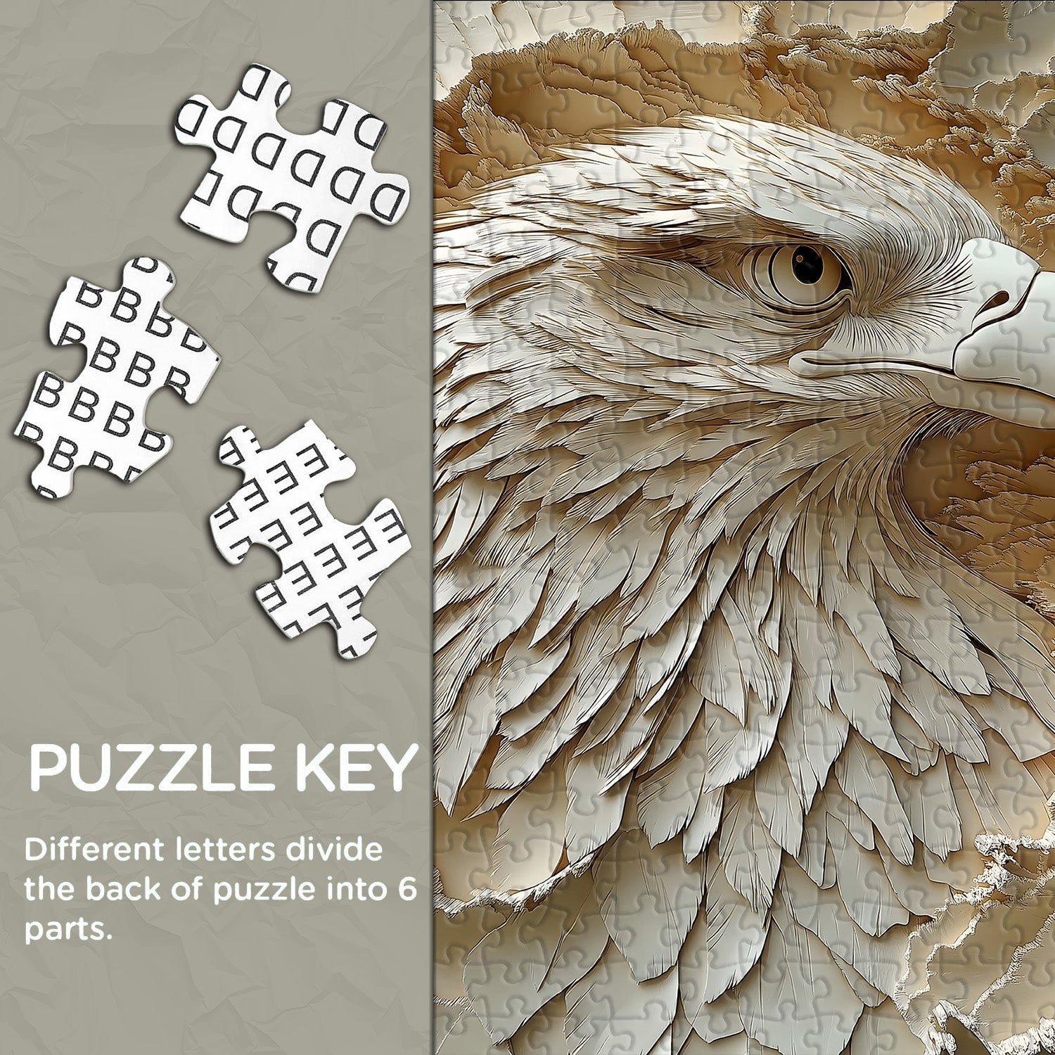 Paper Eagle Jigsaw Puzzle 1000 Pieces