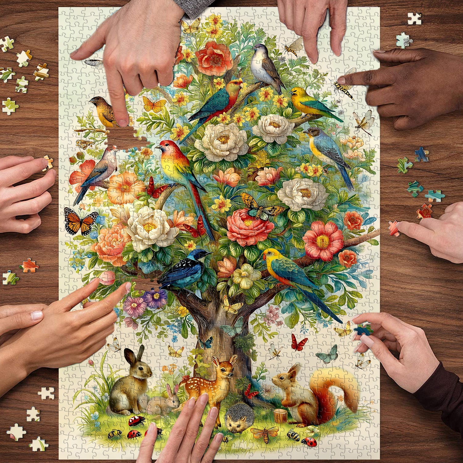 Tree Of All Beings Jigsaw Puzzle 1000 Pieces