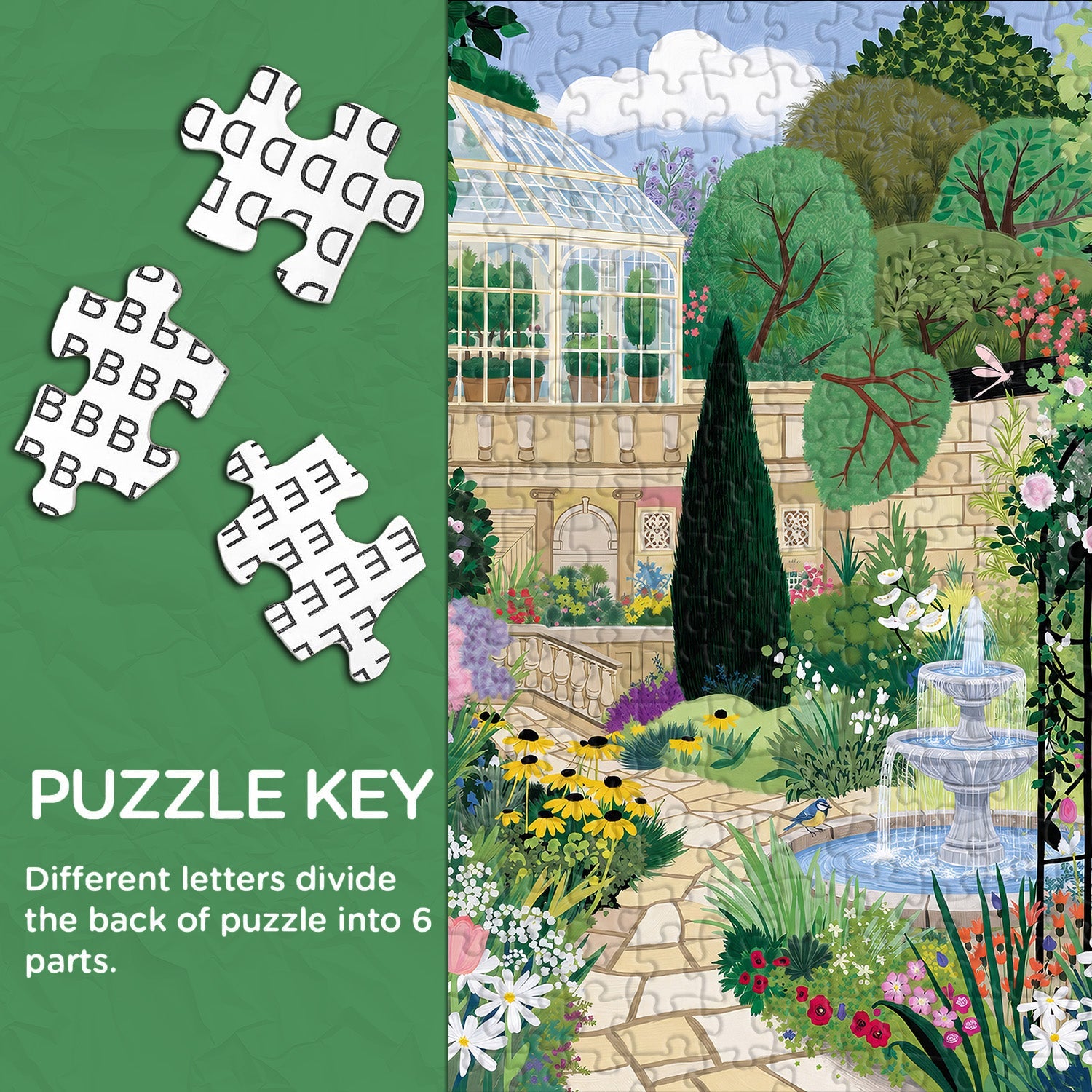 Secret Garden Retreat Jigsaw Puzzle 1000 Piece
