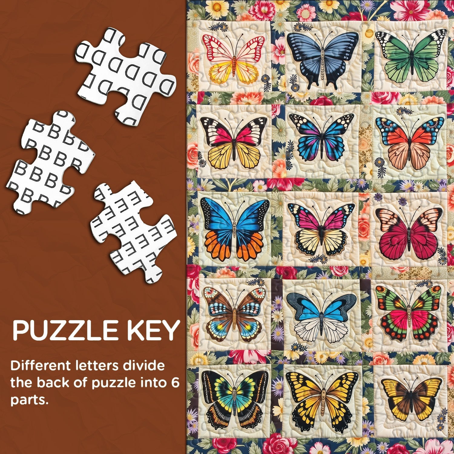 Butterfly Specimens Jigsaw Puzzle 1000 Pieces