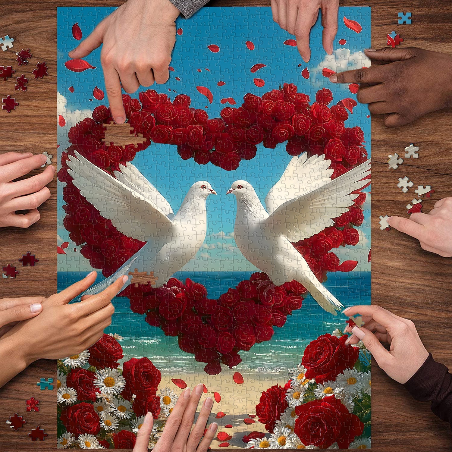 Love And Peace Jigsaw Puzzle 1000 Pieces