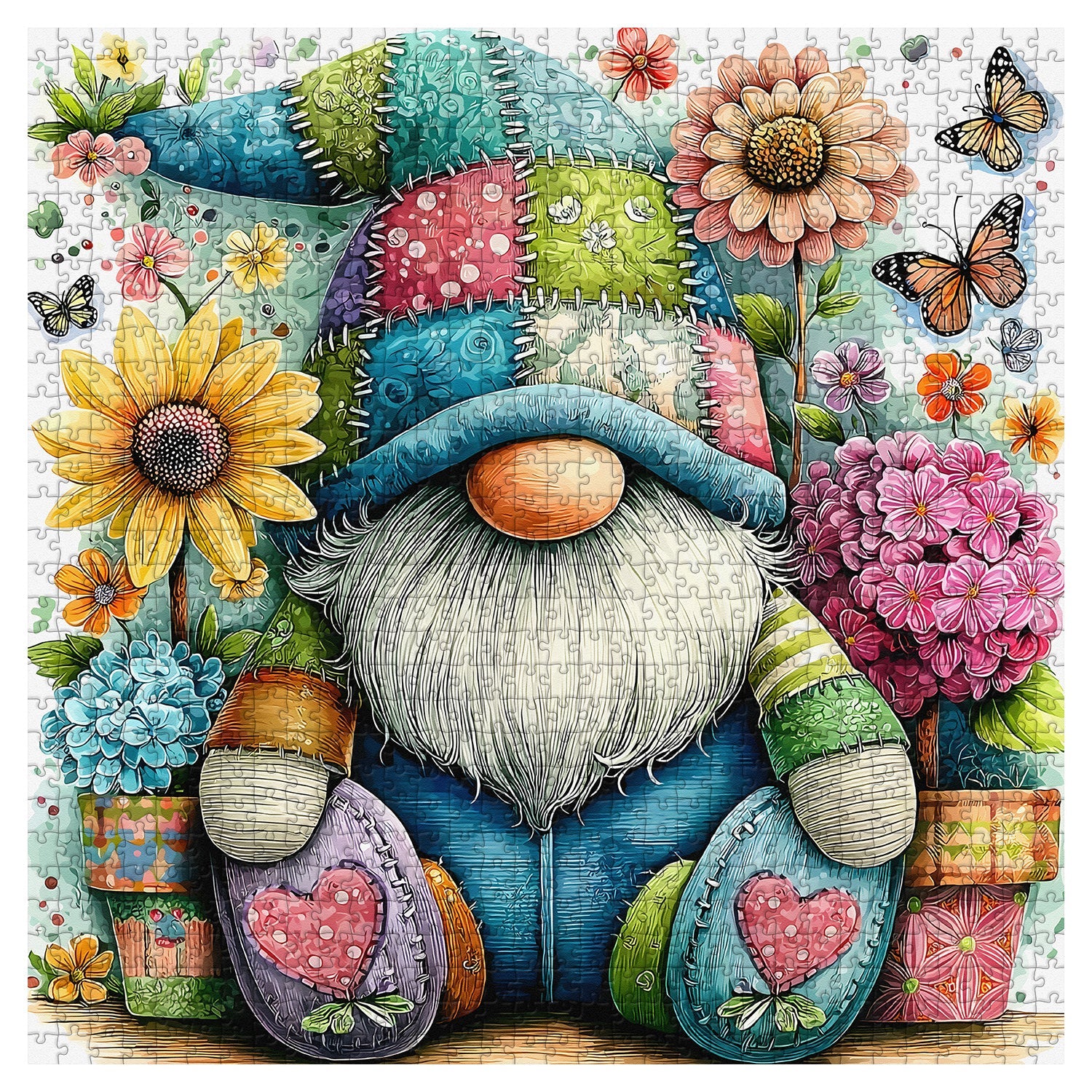 Puzzle Patch Gnome 1000 pièces