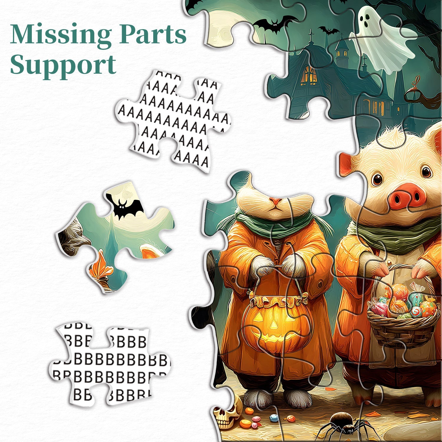 Halloween Friends Jigsaw Puzzle 1000 Pieces