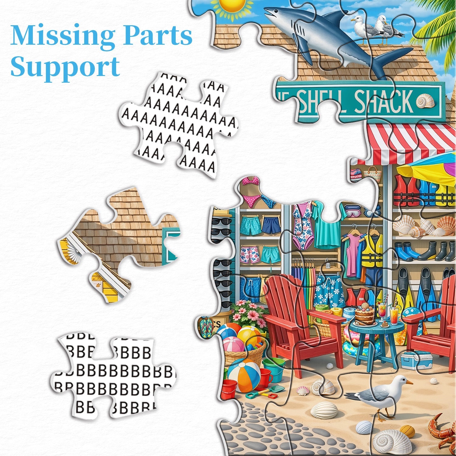 Shoreline Shop Puzzle de 1000 pièces