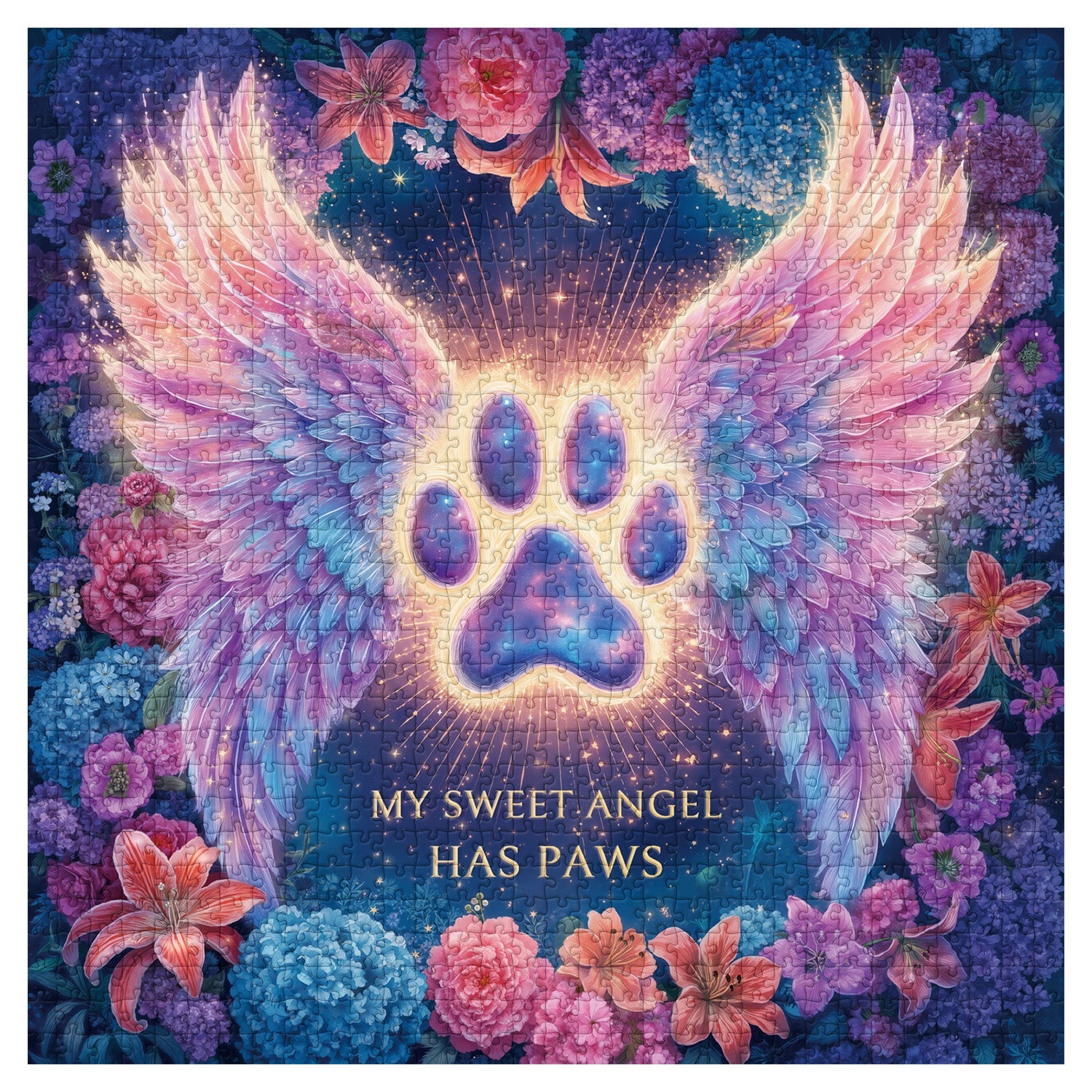 Angel Paws Jigsaw Puzzle 1000 Pieces
