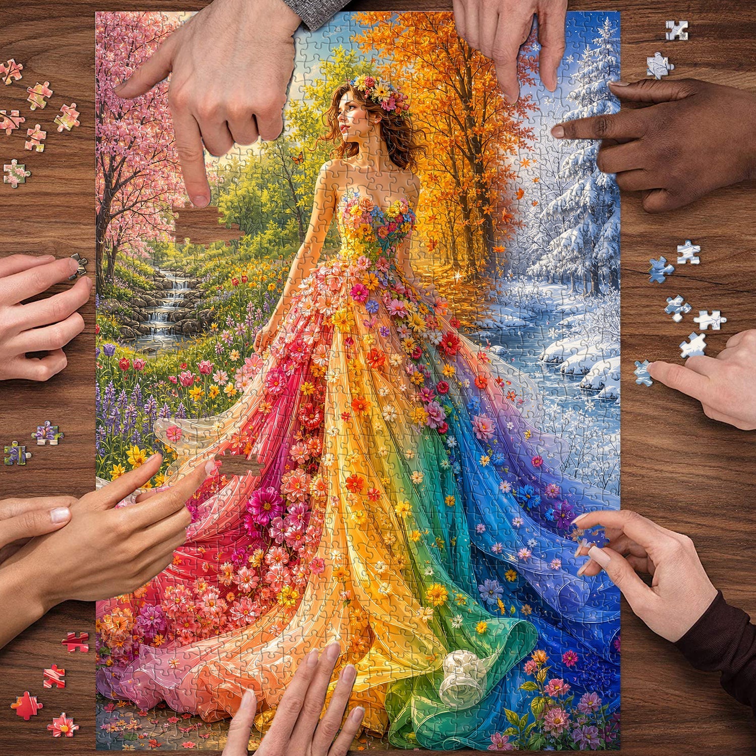 Season Goddess Jigsaw Puzzle 1000 Pieces