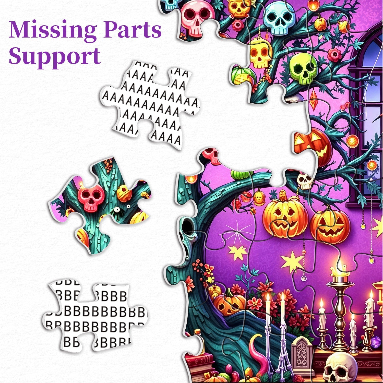 Halloween Spooky Treehouse Jigsaw Puzzle 1000 Pieces