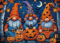 Halloween Gnome Gathering Jigsaw Puzzles 1000 Pieces
