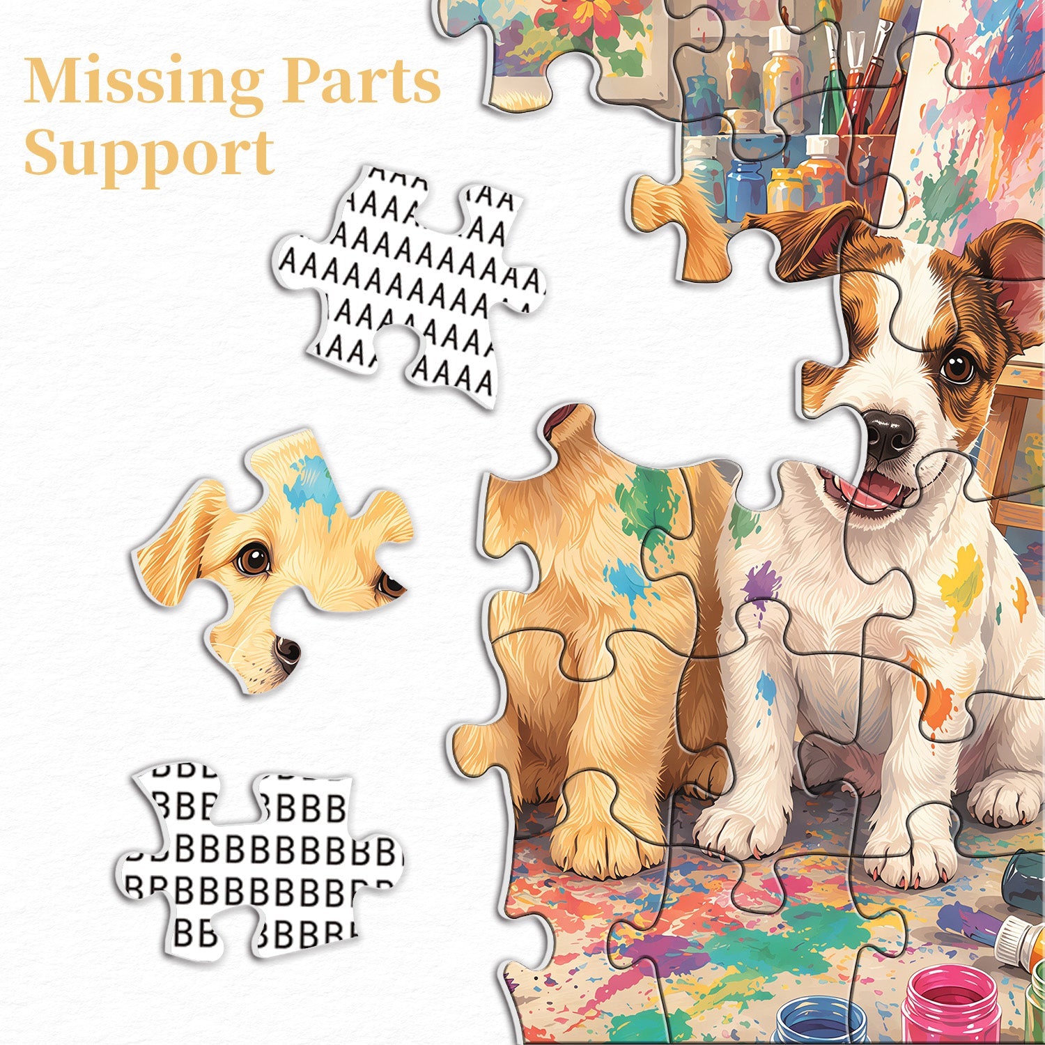 Pet Painters Jigsaw Puzzle 1000 Piece