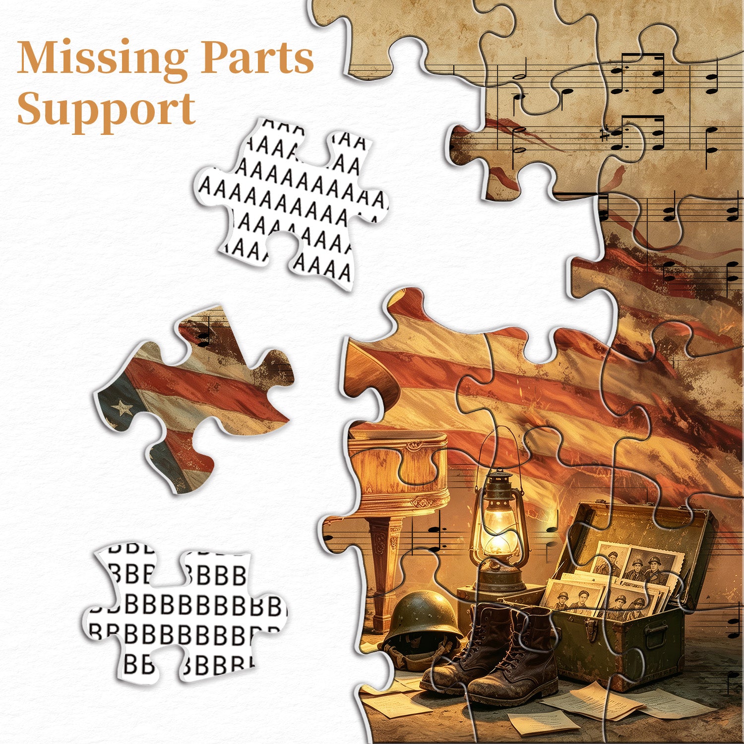 Veteran’s Sonata Jigsaw Puzzle 1000 Pieces