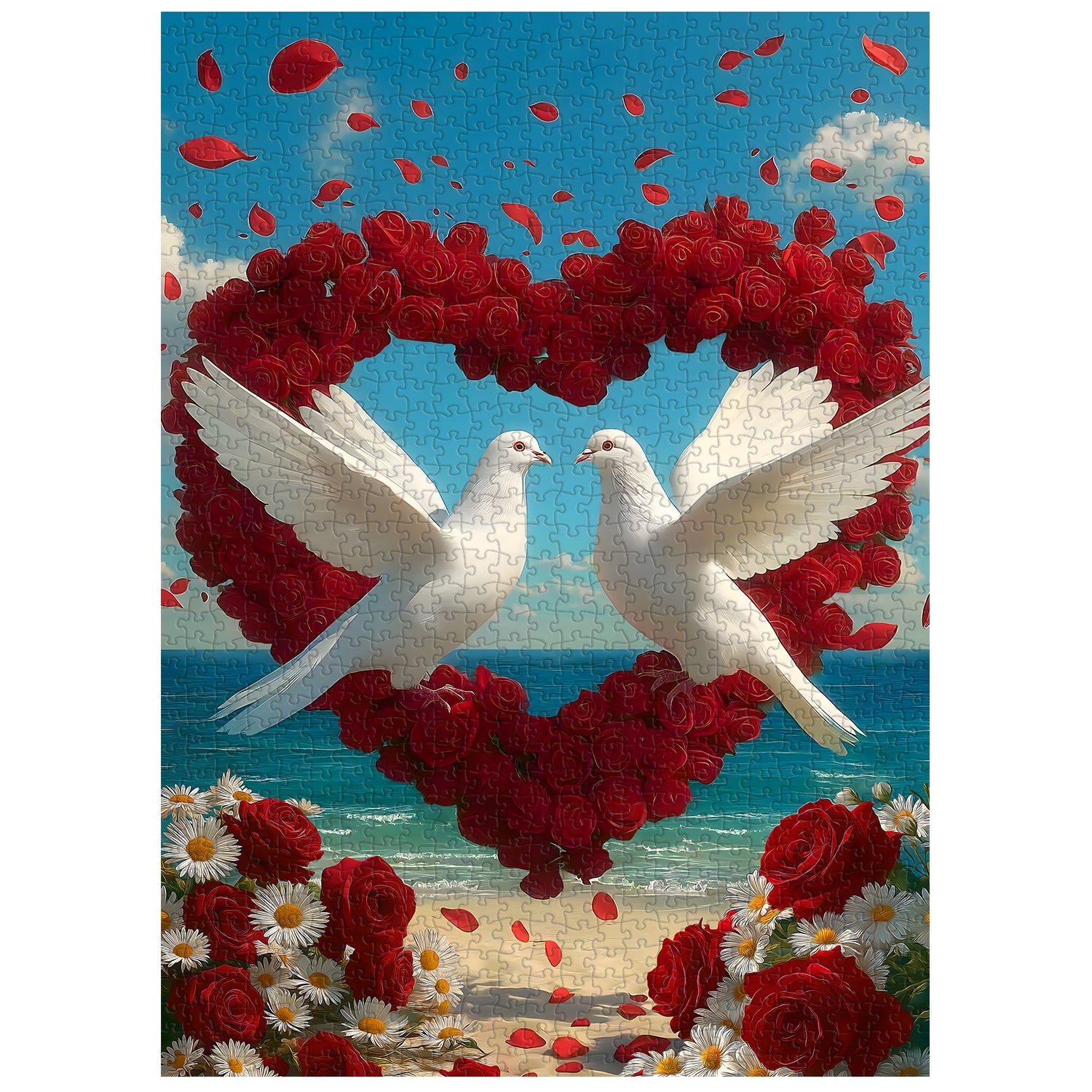 Love And Peace Jigsaw Puzzle 1000 Pieces