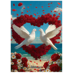 Love And Peace Jigsaw Puzzle 1000 Pieces