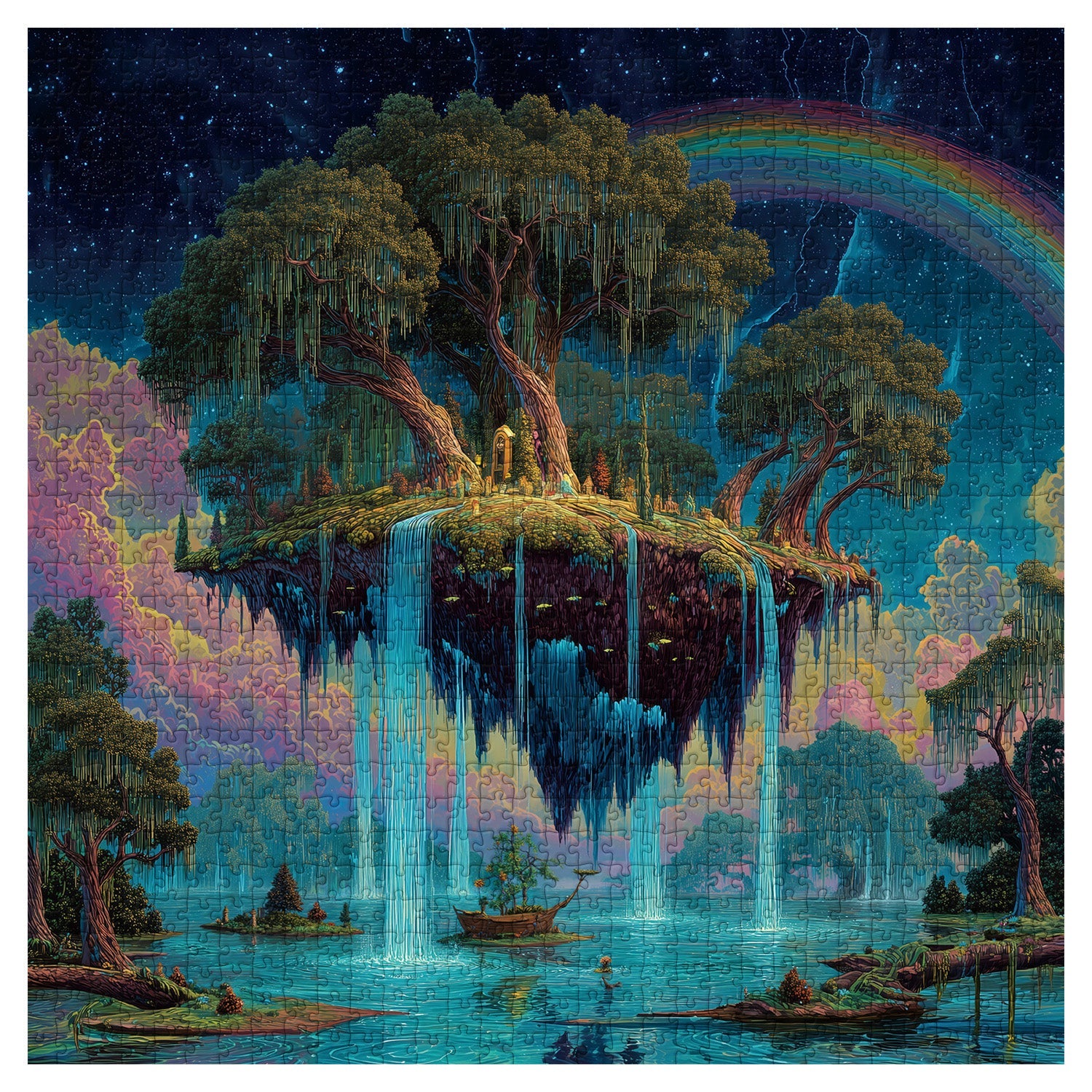 Floating Eden Jigsaw Puzzle 1000 Pieces