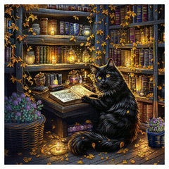 Nocturnal Scholar Jigsaw Puzzle 1000 Piece