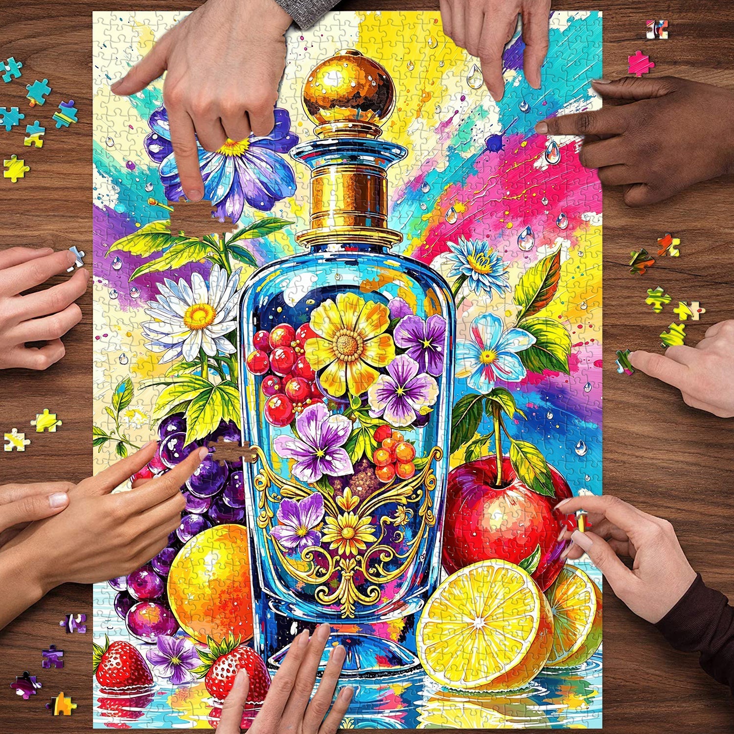 Fruit Bloom Jigsaw Puzzle 1000 Pieces