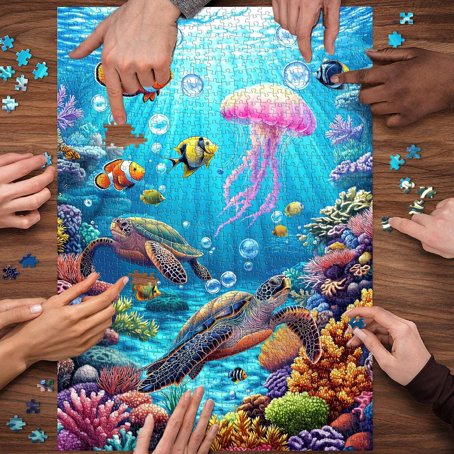 Deep Sea Wonderland Jigsaw Puzzle 1000 Pieces