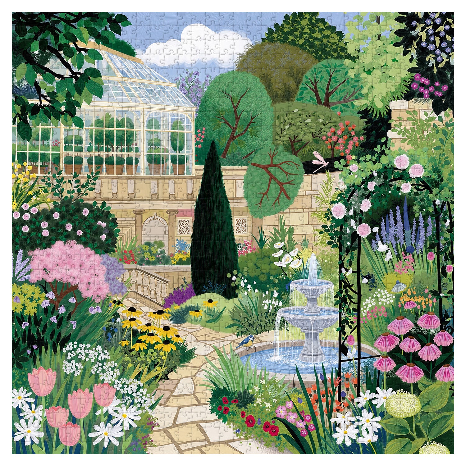 Secret Garden Retreat Jigsaw Puzzle 1000 Piece