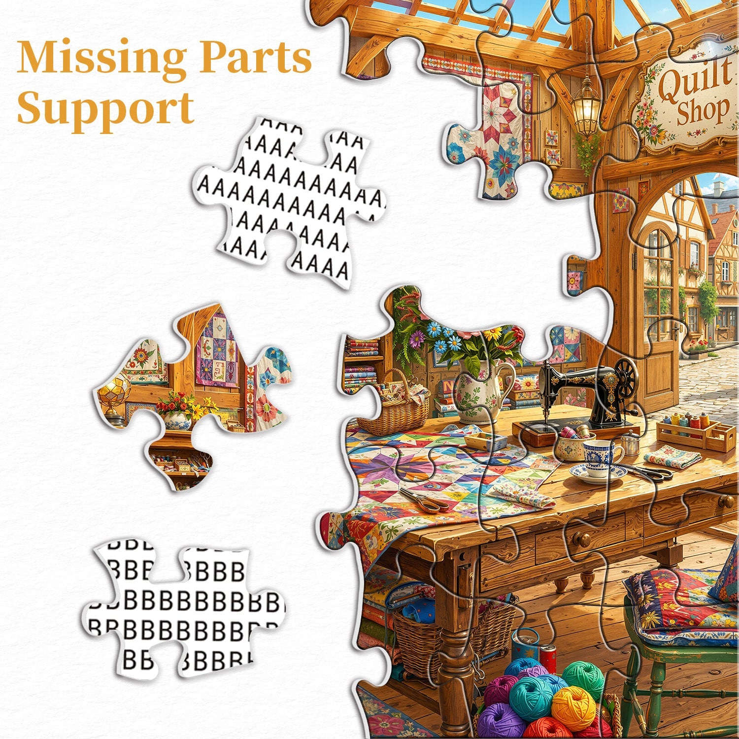 Cat Sleep Fabric House Jigsaw Puzzle 1000 Pieces