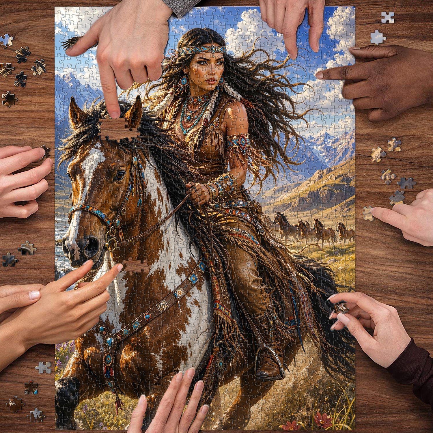 Prairie Gale Jigsaw Puzzle 1000 Piece
