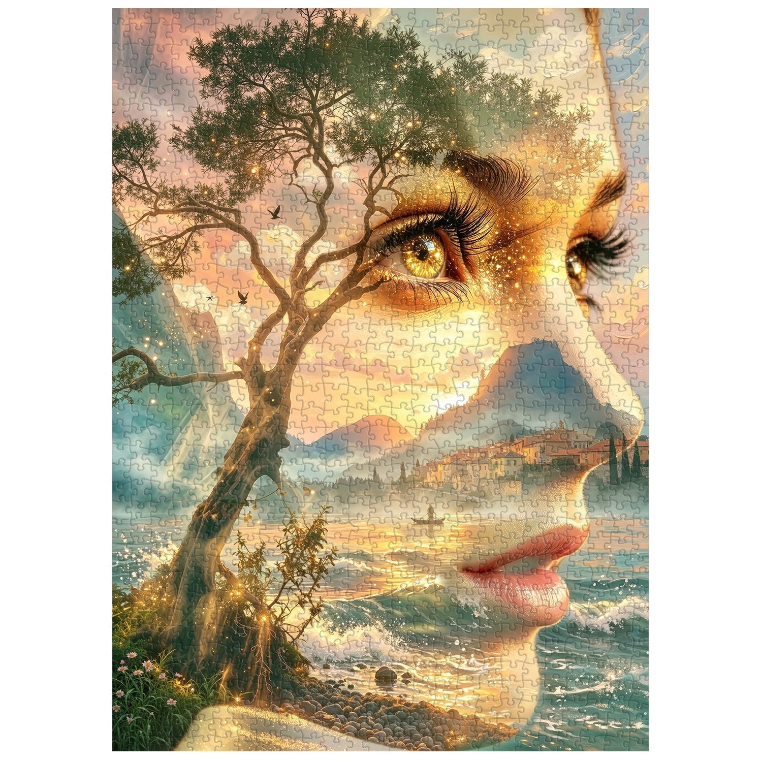 Her Soul’s Shores Jigsaw Puzzle 1000 Pieces