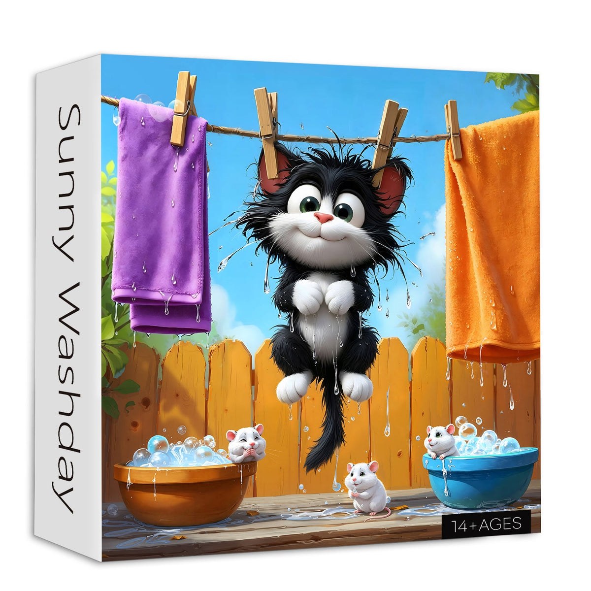 Sunny Washday Jigsaw Puzzle 1000 Piece