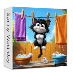 Sunny Washday Jigsaw Puzzle 1000 Piece