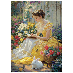Maiden’s Garden Read Jigsaw Puzzle 1000 Pieces