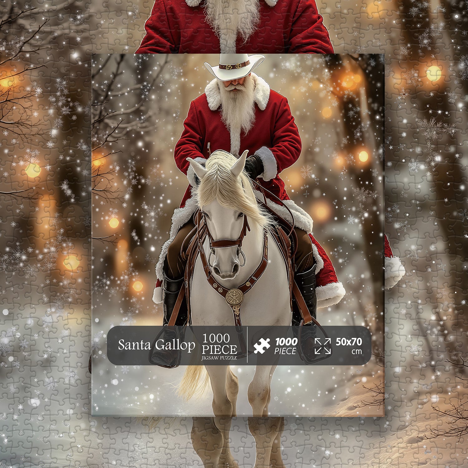 Santa Gallop Jigsaw Puzzles 1000 Pieces