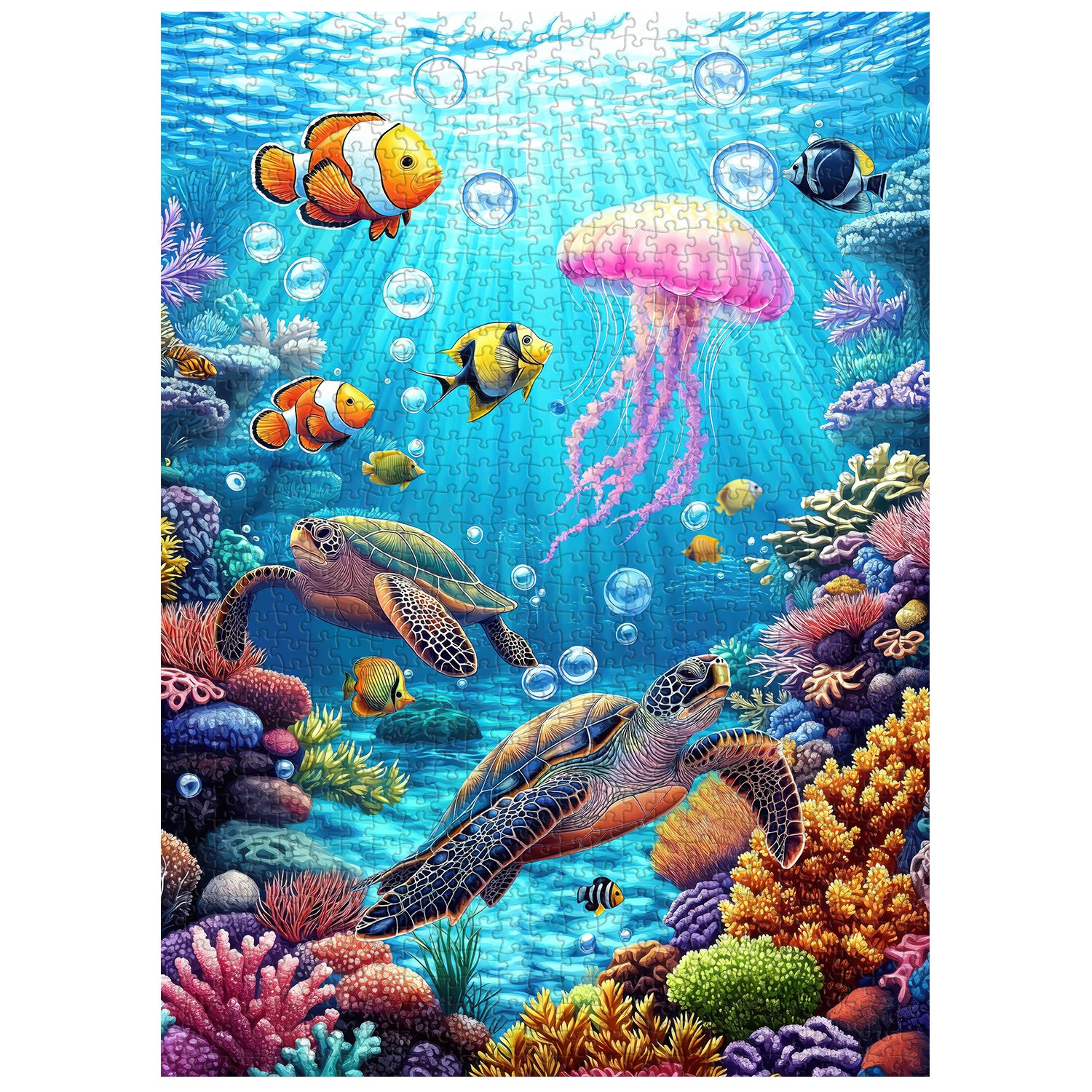 Deep Sea Wonderland Jigsaw Puzzle 1000 Pieces