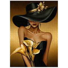 Golden Beauty Jigsaw Puzzle 1000 Pieces