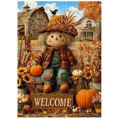 Scarecrow’s Harvest Jigsaw Puzzle 1000 Pieces