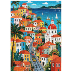 Coastal Cable Town Jigsaw Puzzle 1000 Pieces
