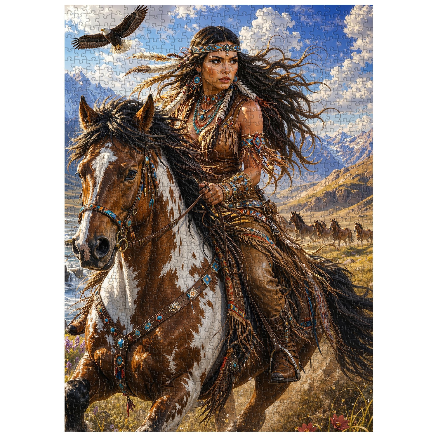 Prairie Gale Jigsaw Puzzle 1000 Piece