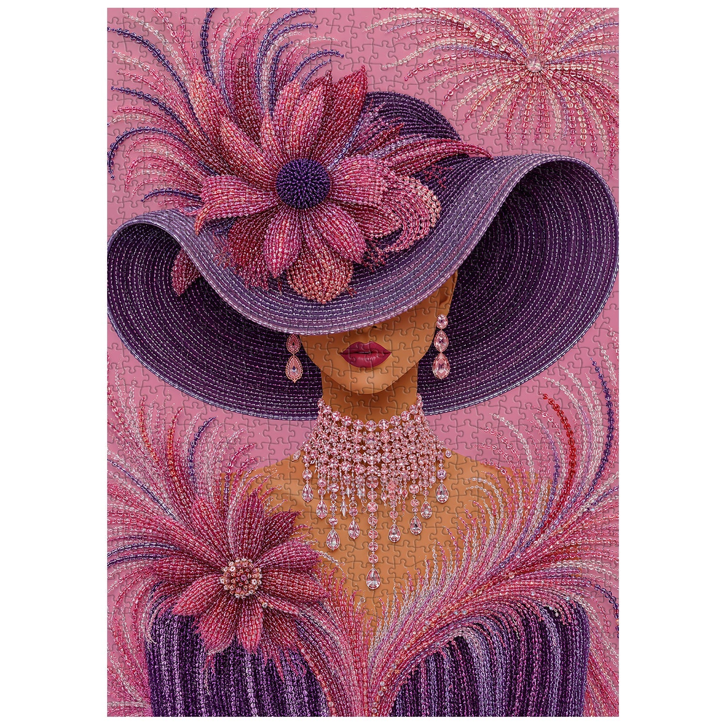 Roseate Muse Jigsaw Puzzle 1000 Pieces