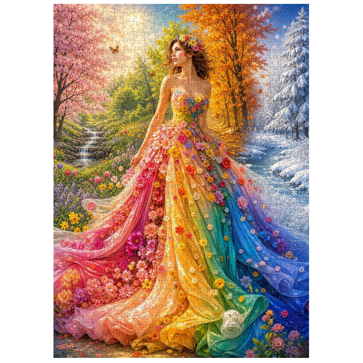 Season Goddess Jigsaw Puzzle 1000 Pieces