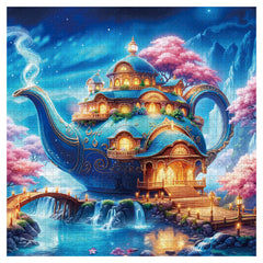 Teapot Wonderland Jigsaw Puzzle 1000 Pieces