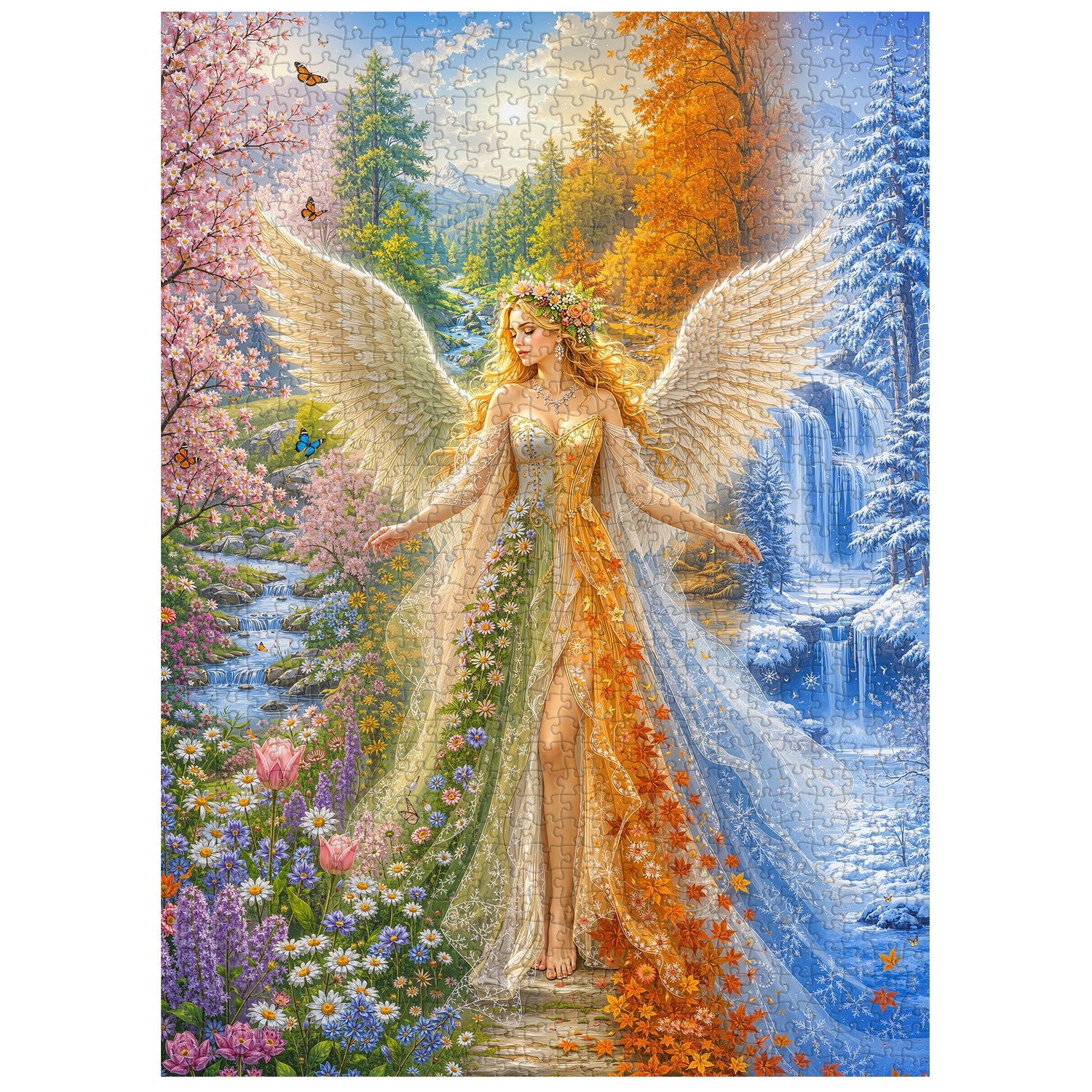 Season Wing Angel Jigsaw Puzzle 1000 Piece