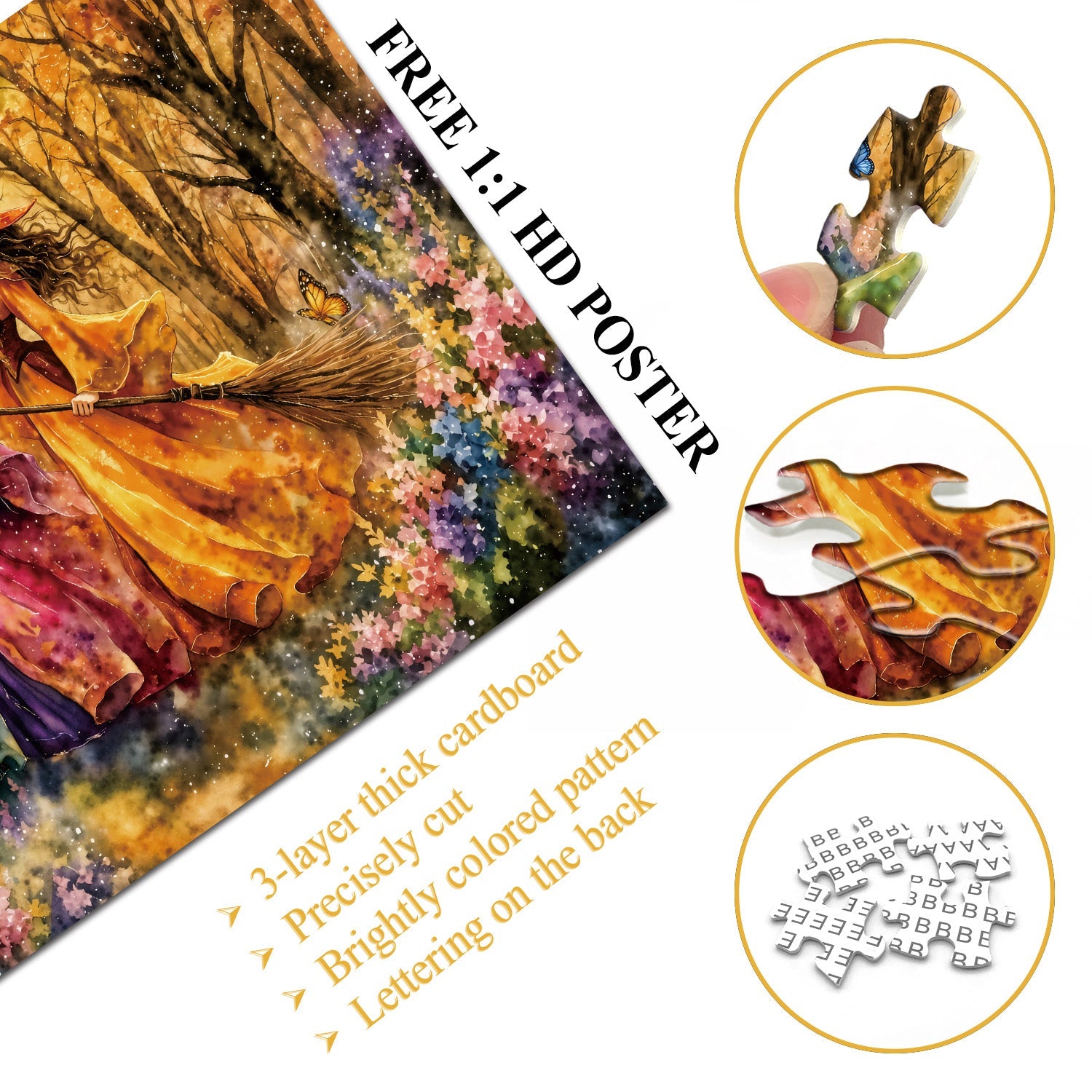 Twilight Witches Jigsaw Puzzle 1000 Pieces