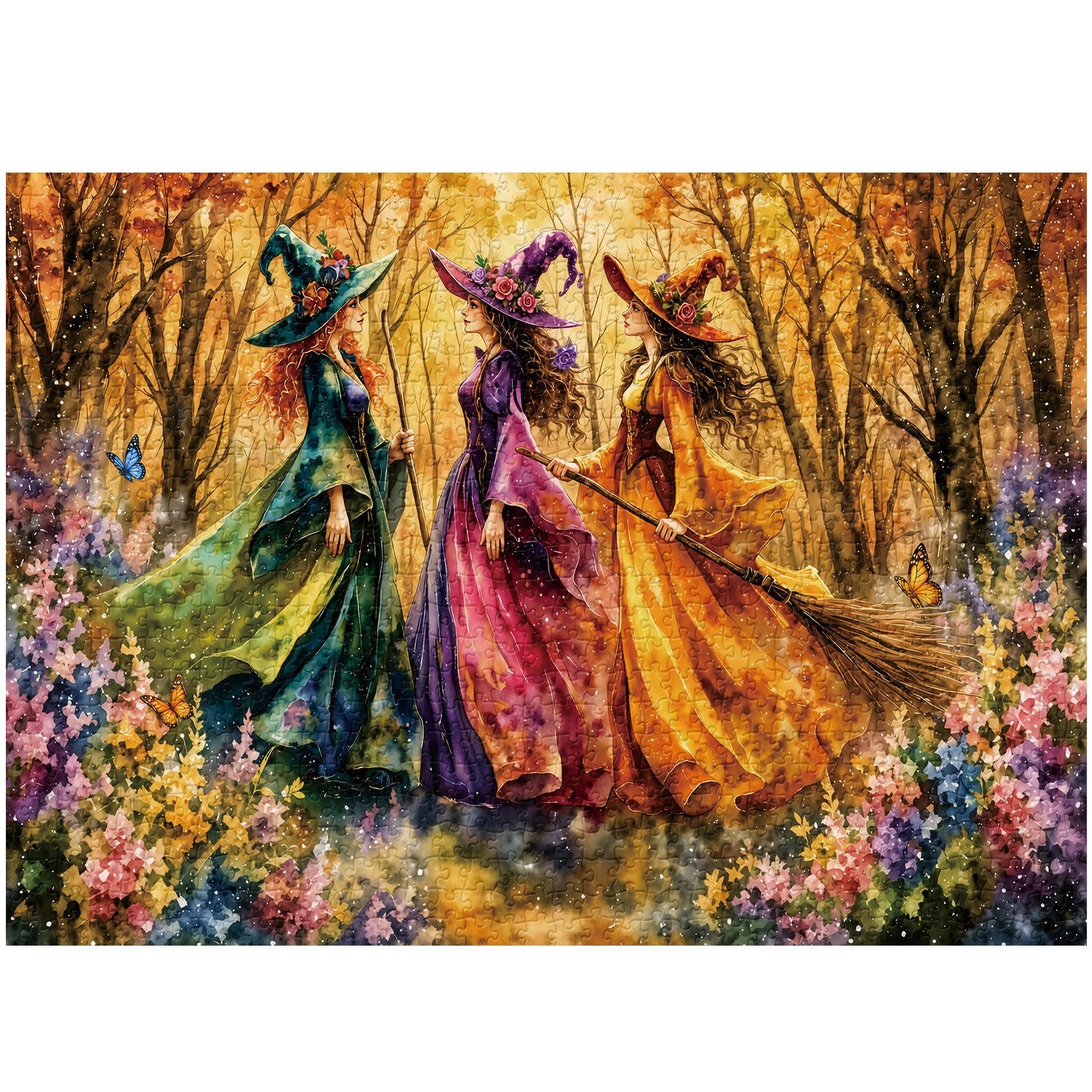 Twilight Witches Jigsaw Puzzle 1000 Pieces